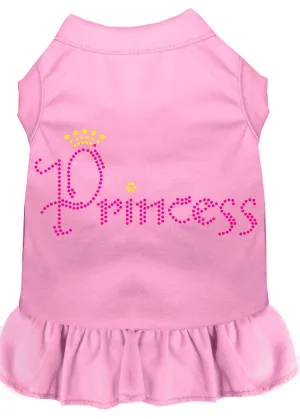 Princess Rhinestone Dress Light Pink Xxl