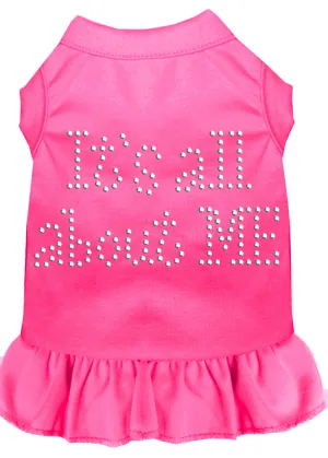 Rhinestone All About Me Dress Bright Pink Xxl