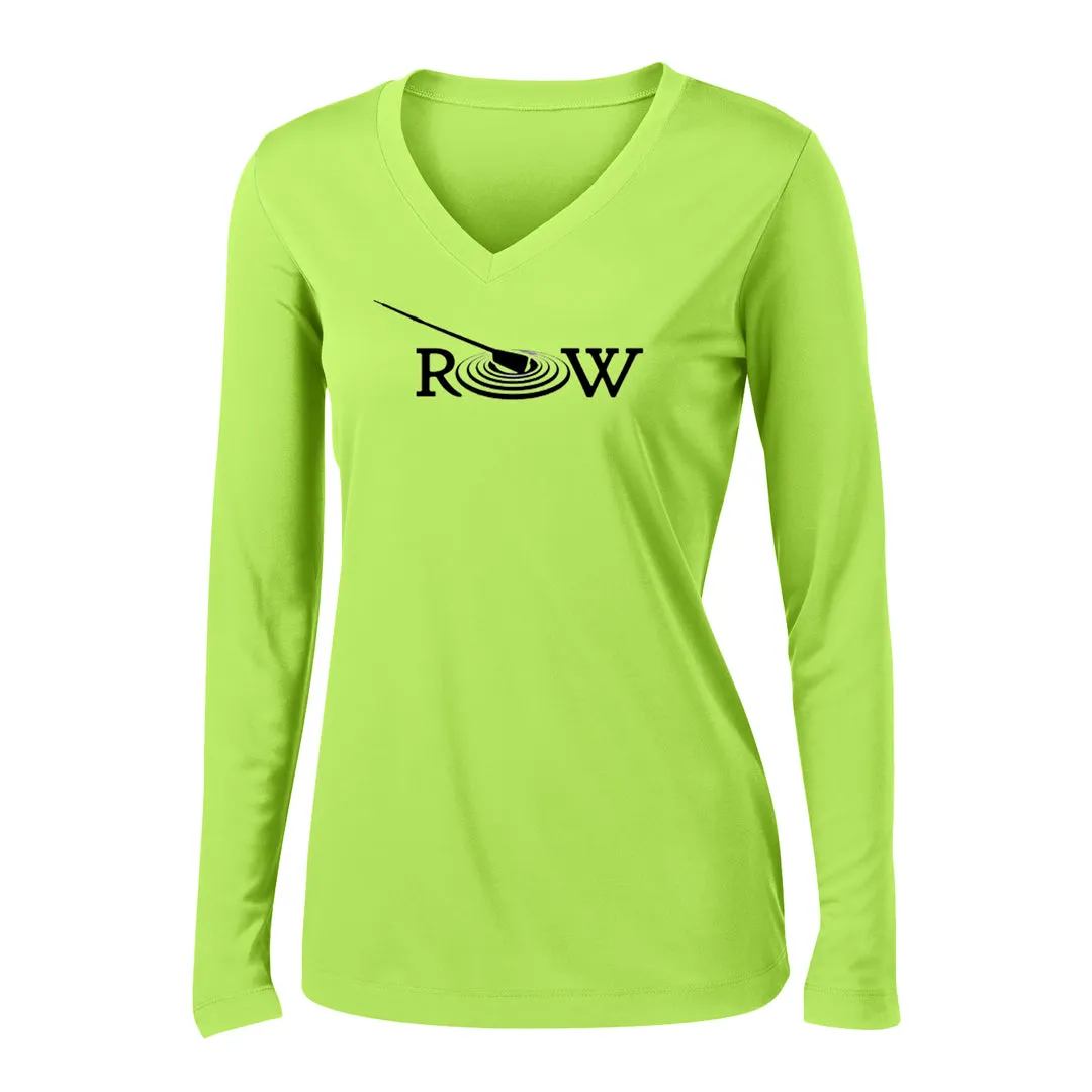 R.O.W. Long Sleeve Women's Hi-Vis Poly Performance T-Shirt