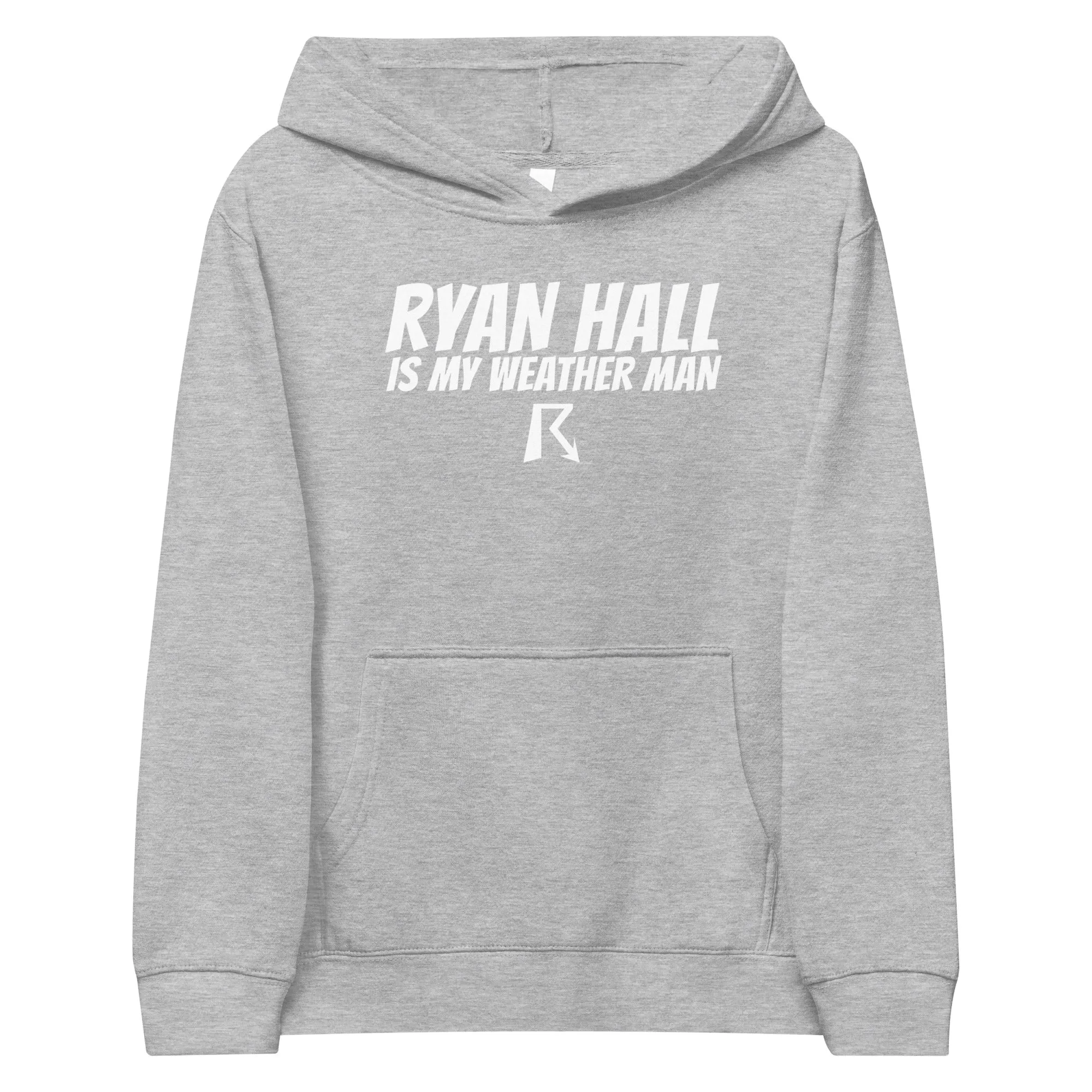 Ryan Hall is my Weather Man - Youth Fleece Hoodie