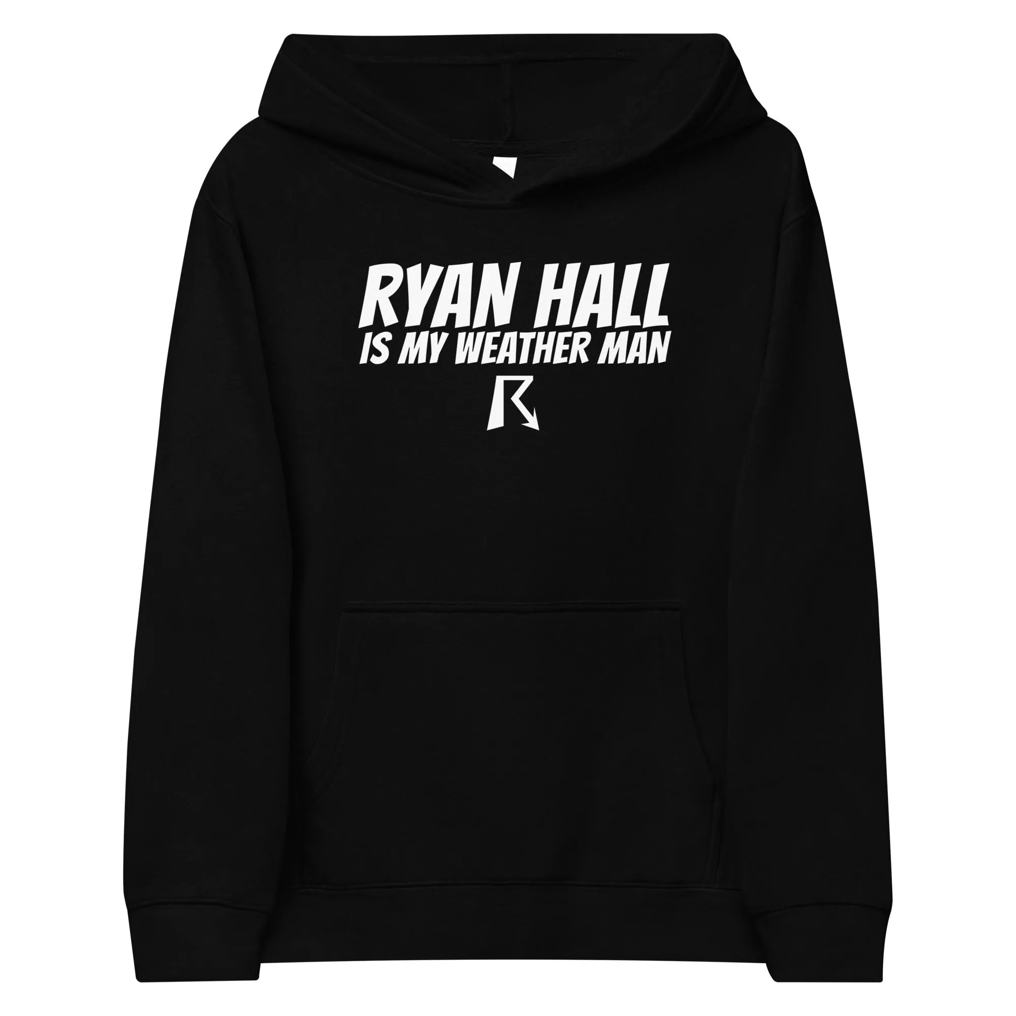 Ryan Hall is my Weather Man - Youth Fleece Hoodie