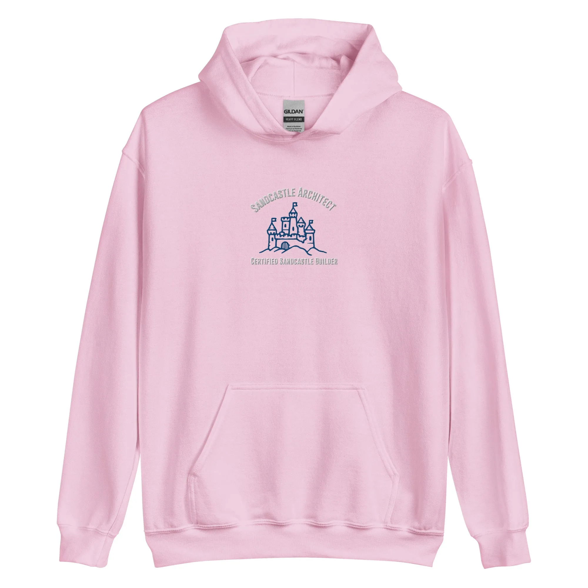 Sandcastle Architect Hoodie For Beach Lovers Unisex Beach Bum Sweatshirt