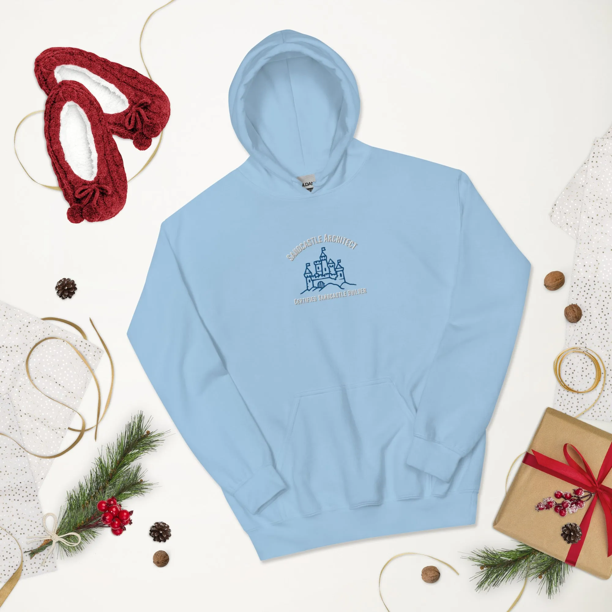 Sandcastle Architect Hoodie For Beach Lovers Unisex Beach Bum Sweatshirt