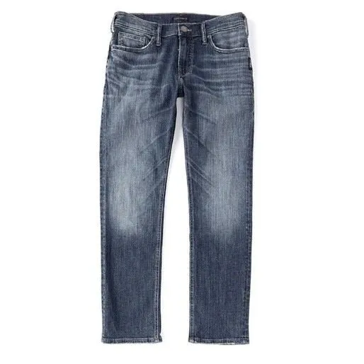 Silver Jeans Men's Allan Classic Fit, Straight Leg