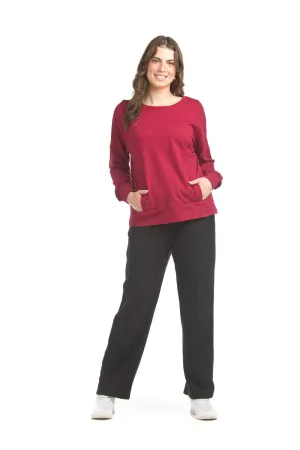Soft Ribbed wide Leg Pants