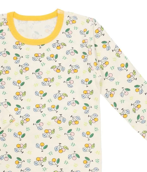 Spring Oranges Soft Cotton PJs