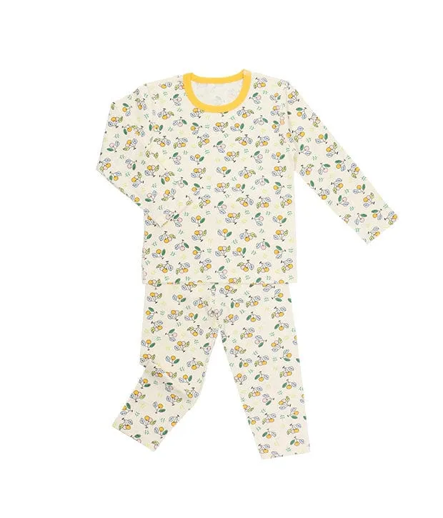 Spring Oranges Soft Cotton PJs