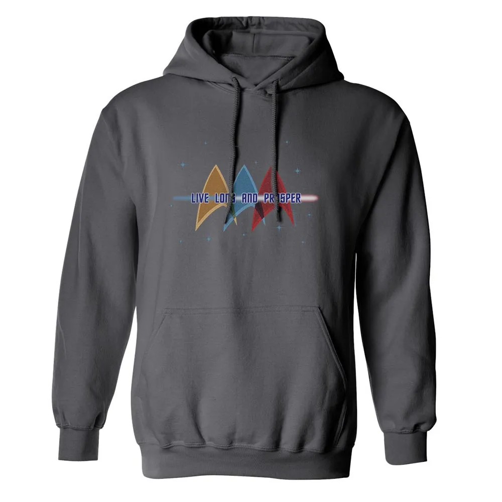 Star Trek: The Original Series Live Long and Prosper Deltas Fleece Hoodie