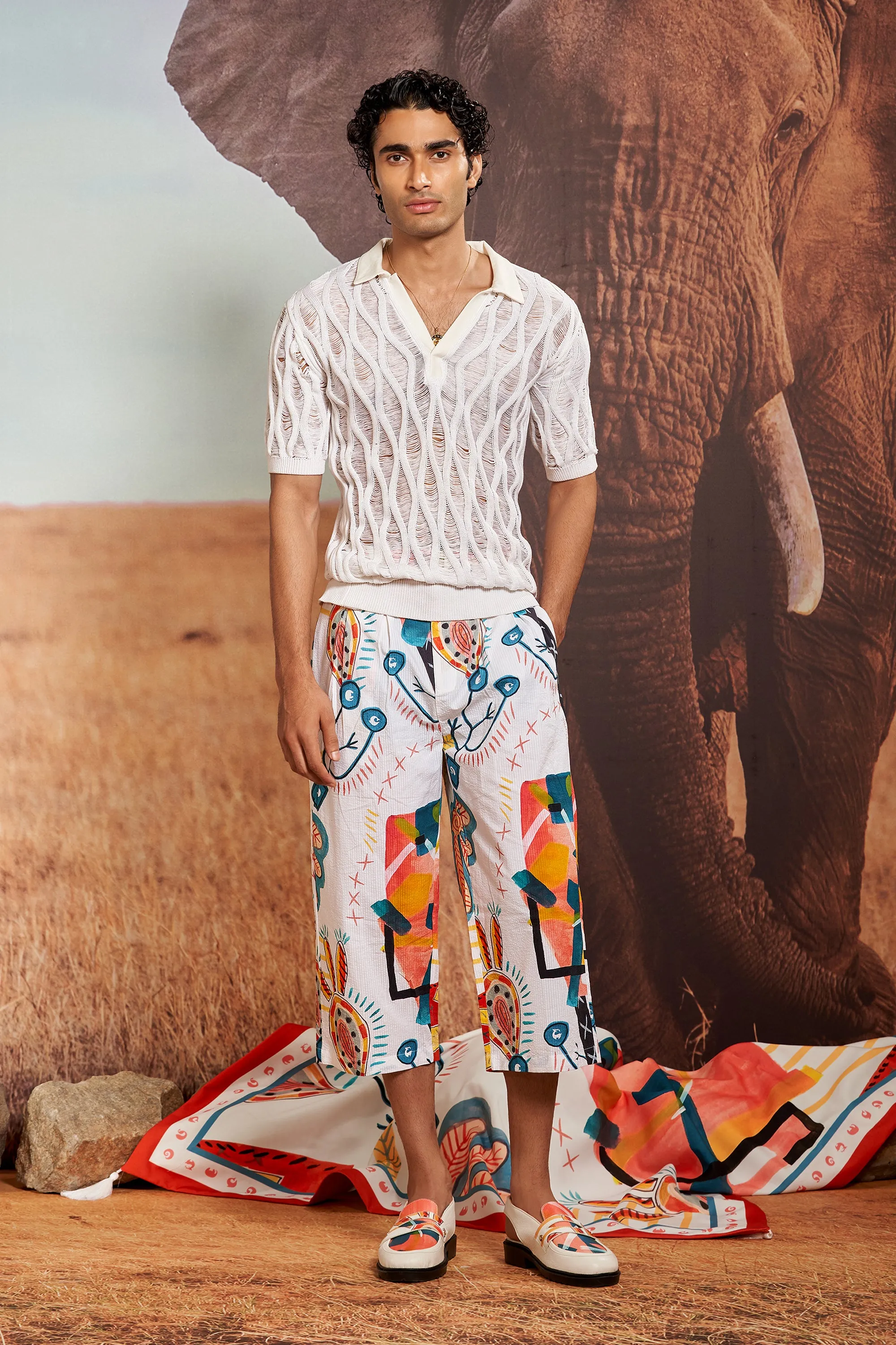 Surocco Cropped Resort Trousers