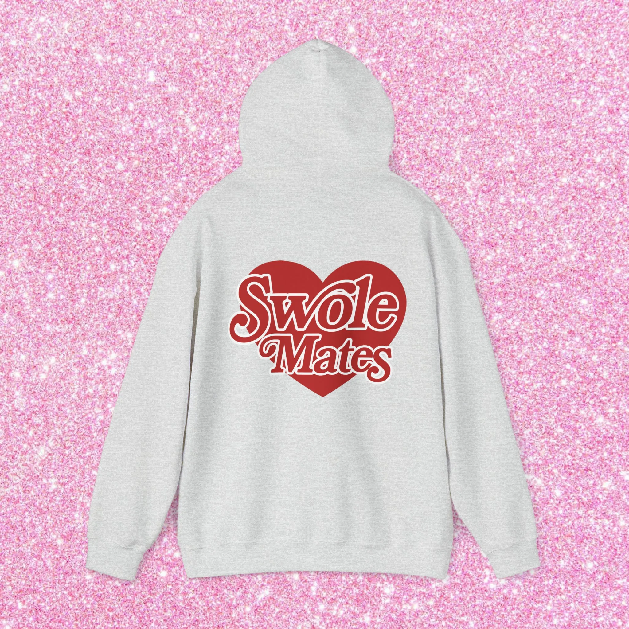 SWOLEMATES (CHERRY HEART) - HOODIE