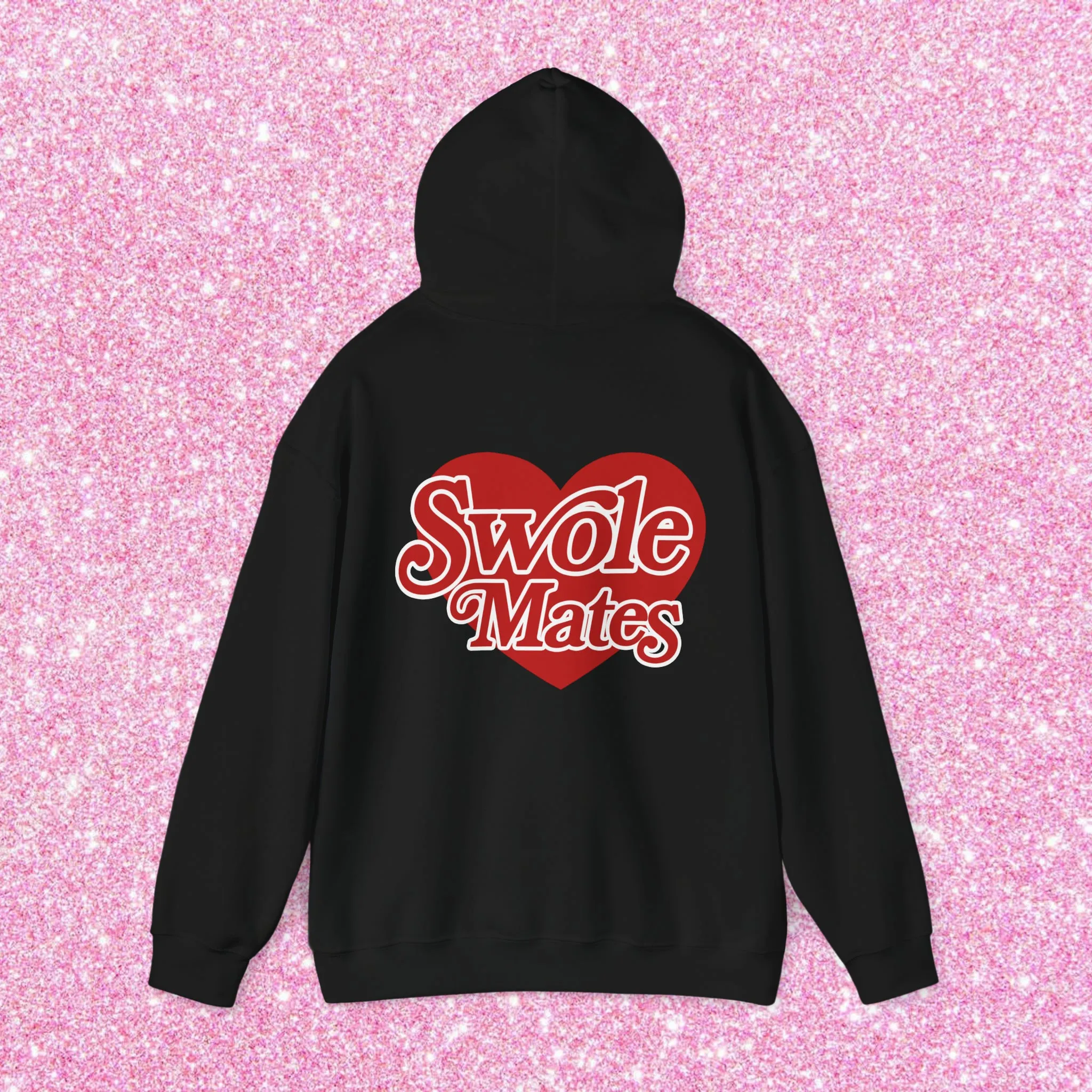SWOLEMATES (CHERRY HEART) - HOODIE