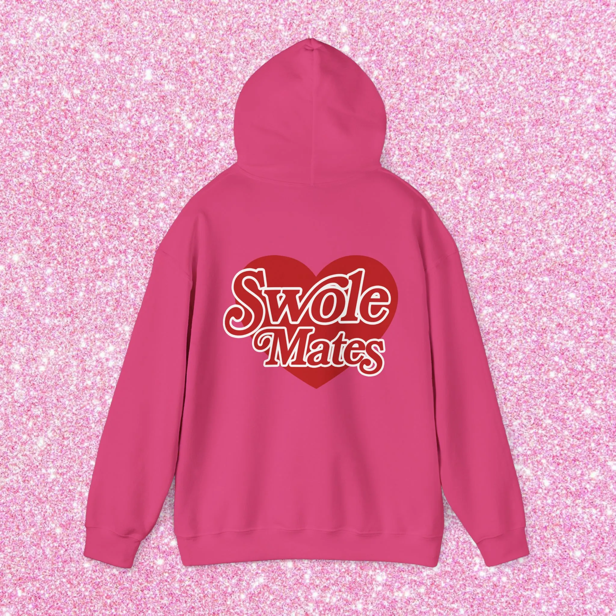 SWOLEMATES (CHERRY HEART) - HOODIE