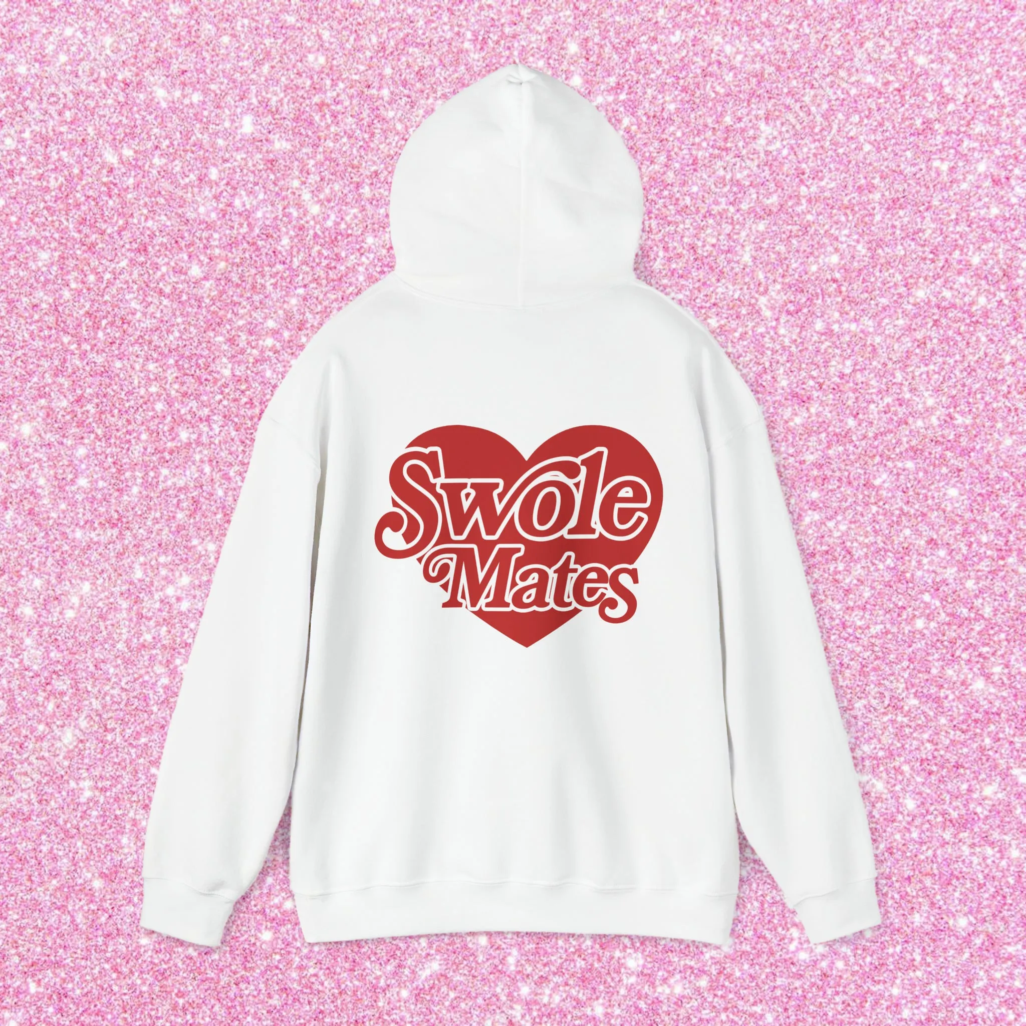SWOLEMATES (CHERRY HEART) - HOODIE