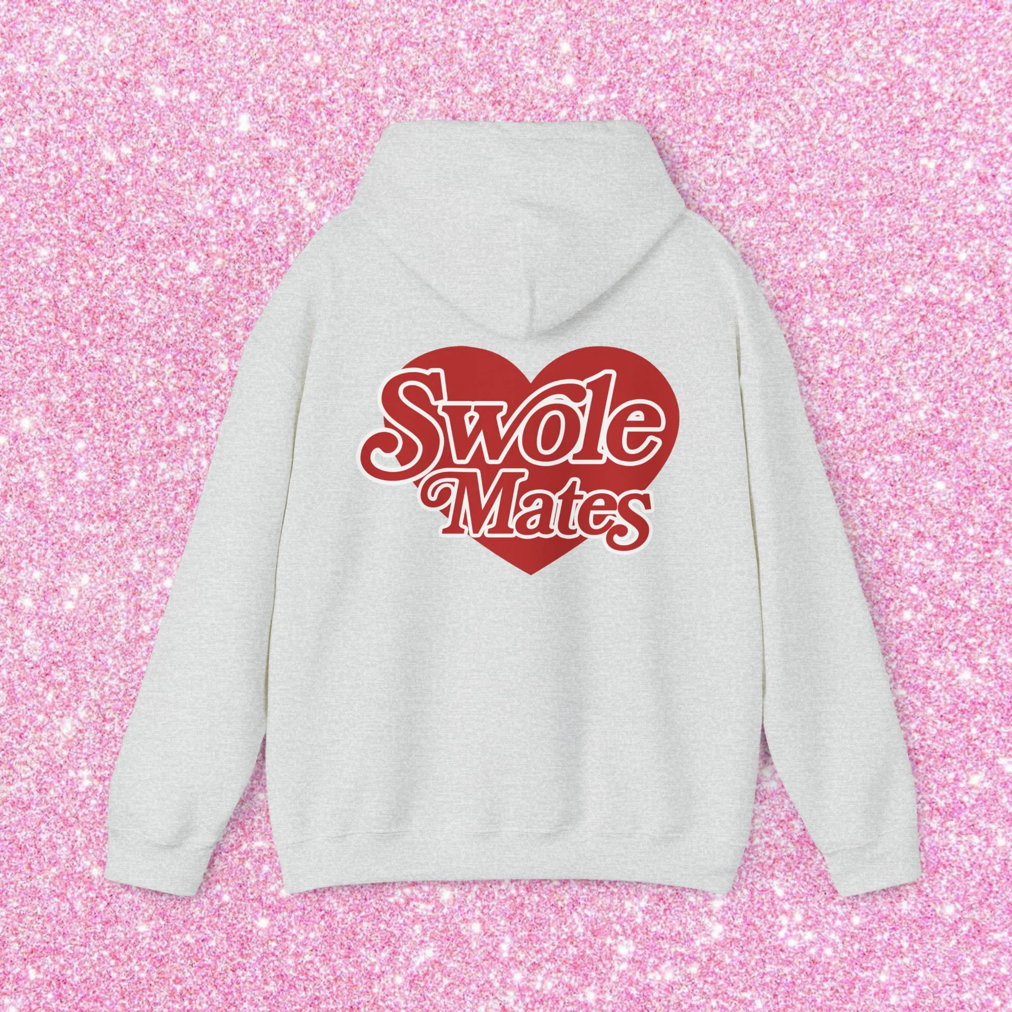 SWOLEMATES (CHERRY HEART) - HOODIE
