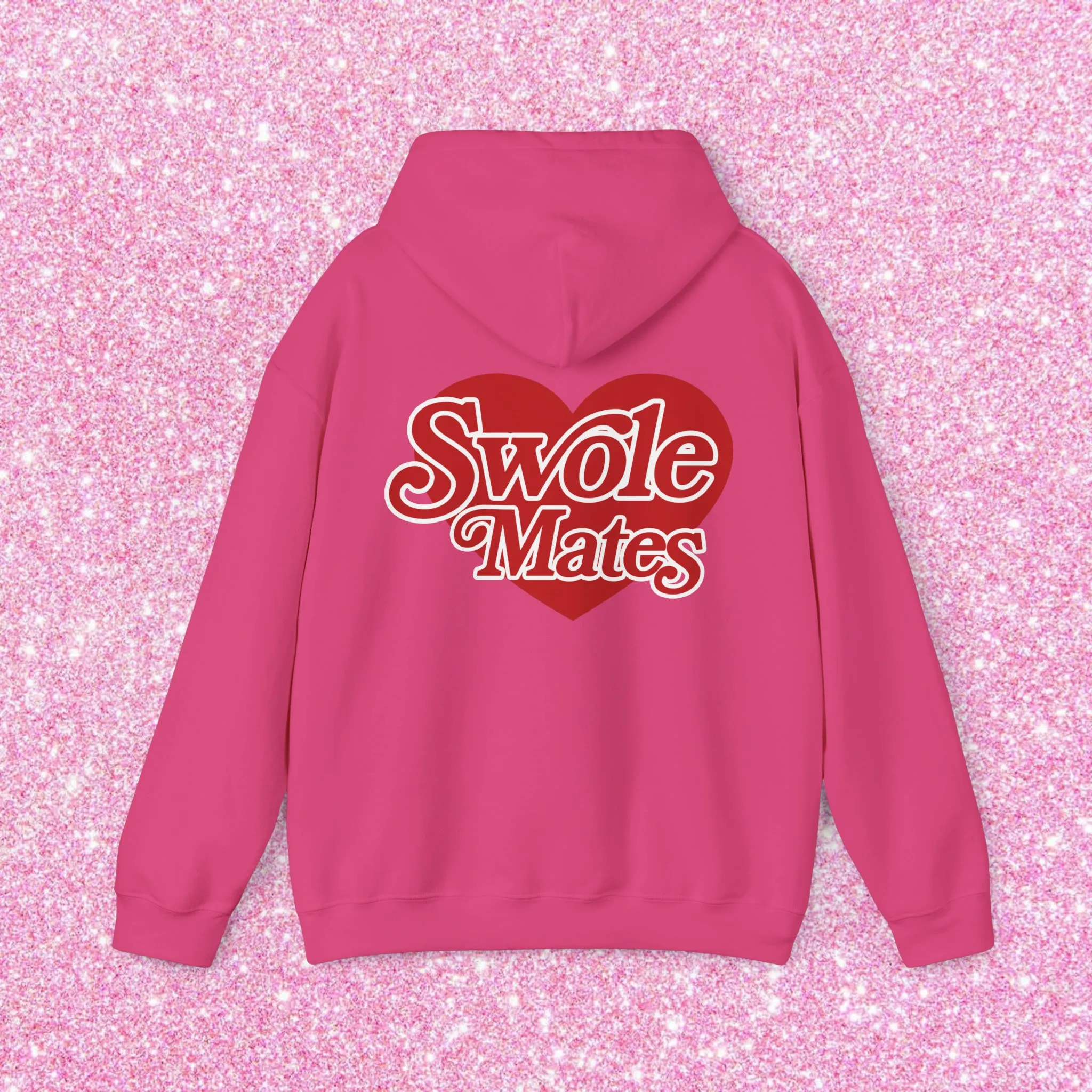 SWOLEMATES (CHERRY HEART) - HOODIE