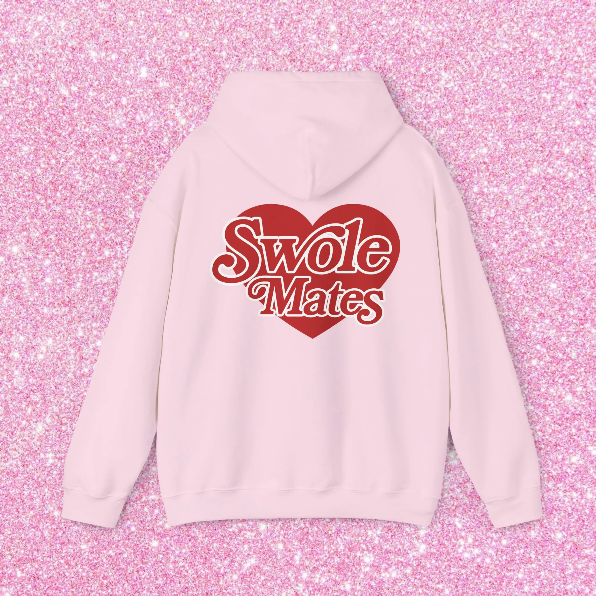 SWOLEMATES (CHERRY HEART) - HOODIE