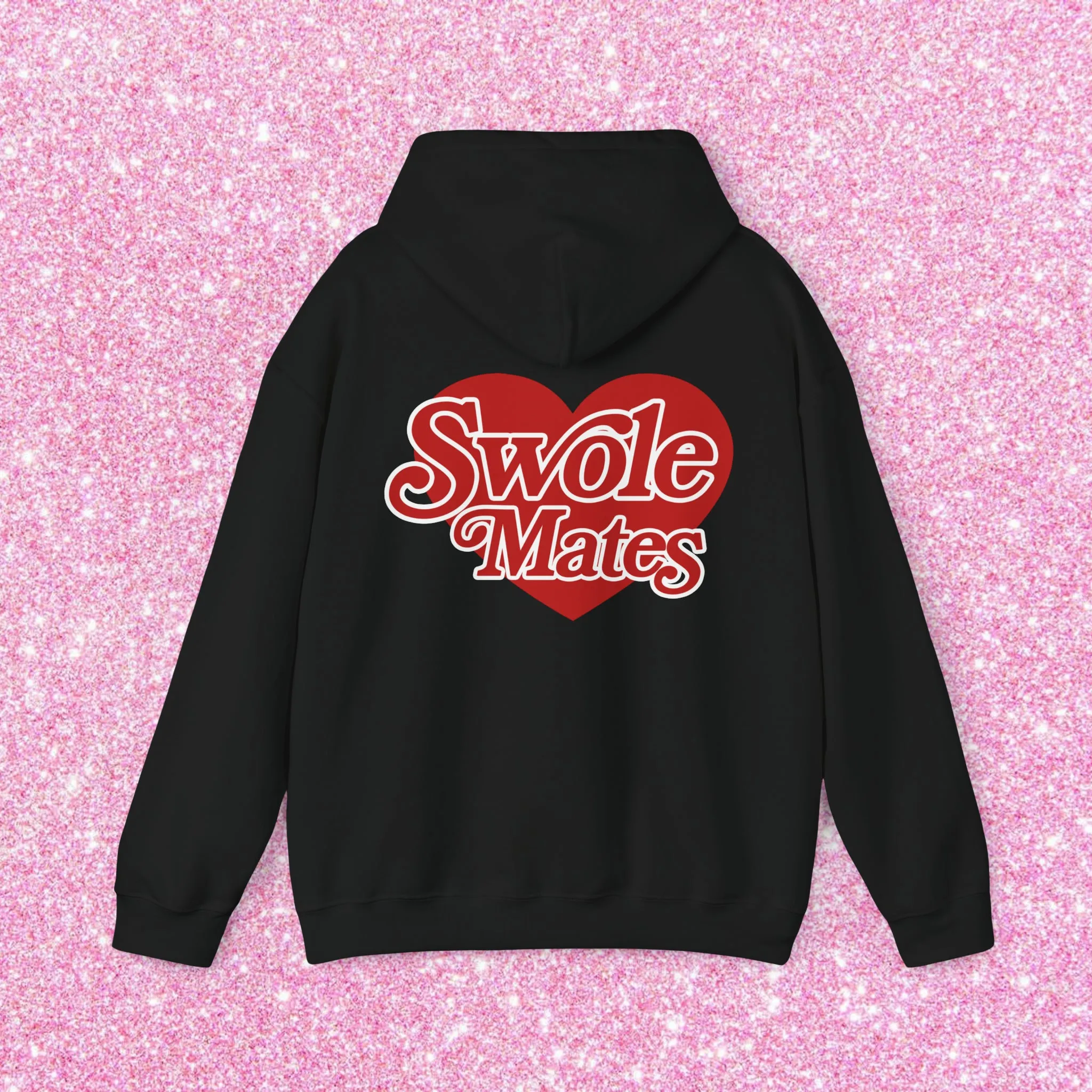 SWOLEMATES (CHERRY HEART) - HOODIE