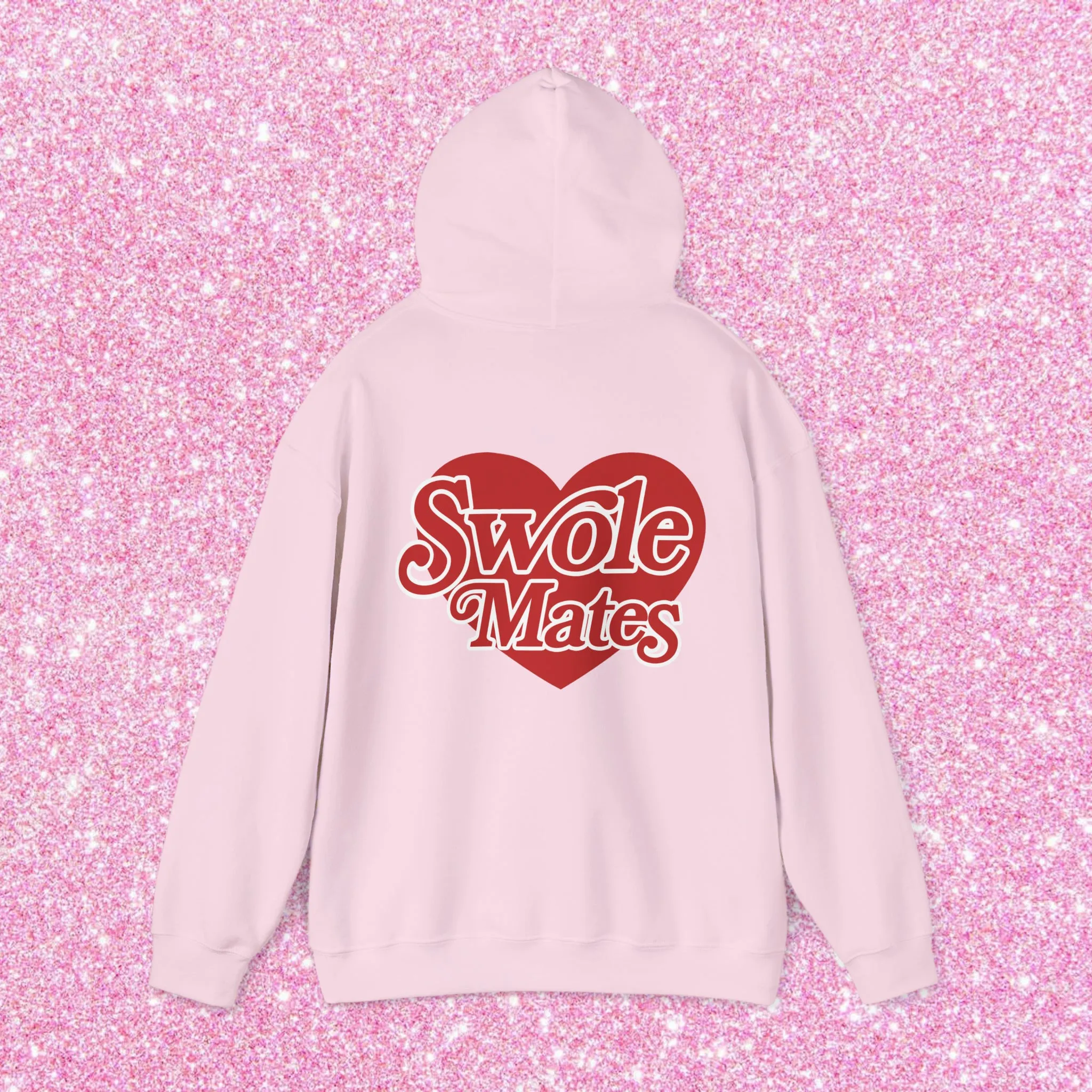 SWOLEMATES (CHERRY HEART) - HOODIE