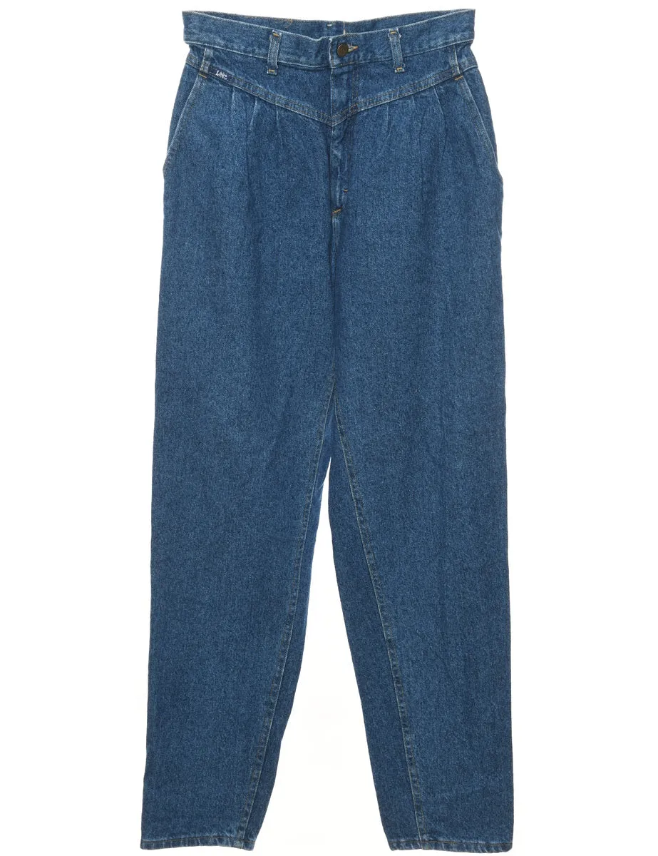 Tapered Medium Wash Classic Lee Jeans - W30 L33
