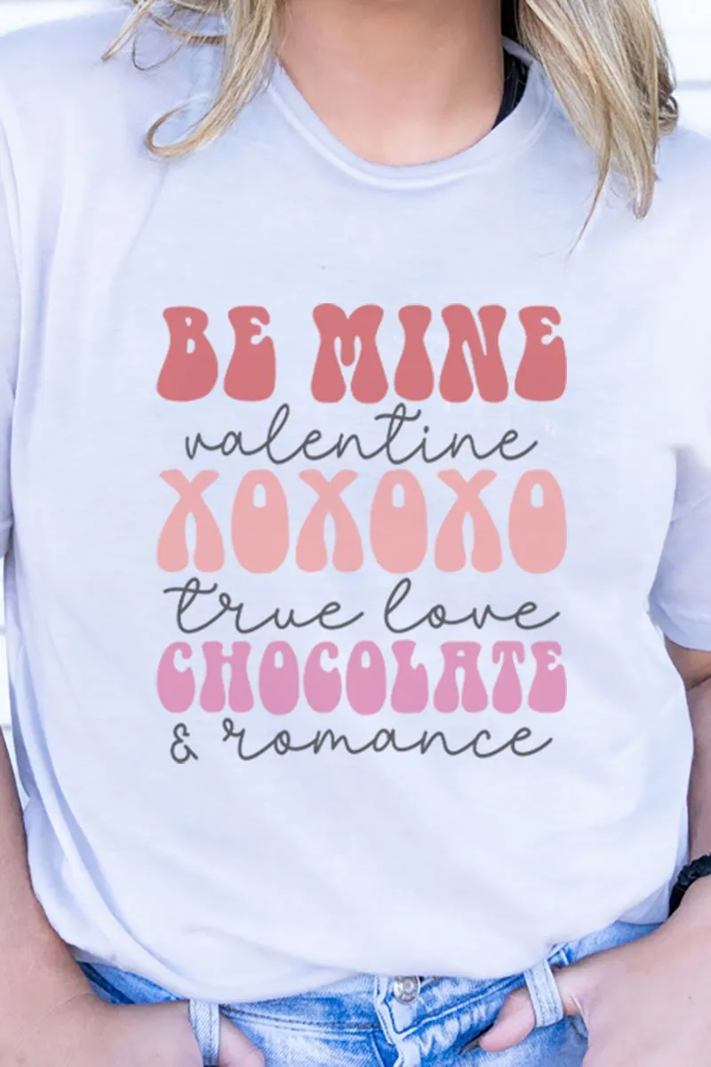 Valentine Favorite Things Adult Soft-Tek Blend T-Shirt