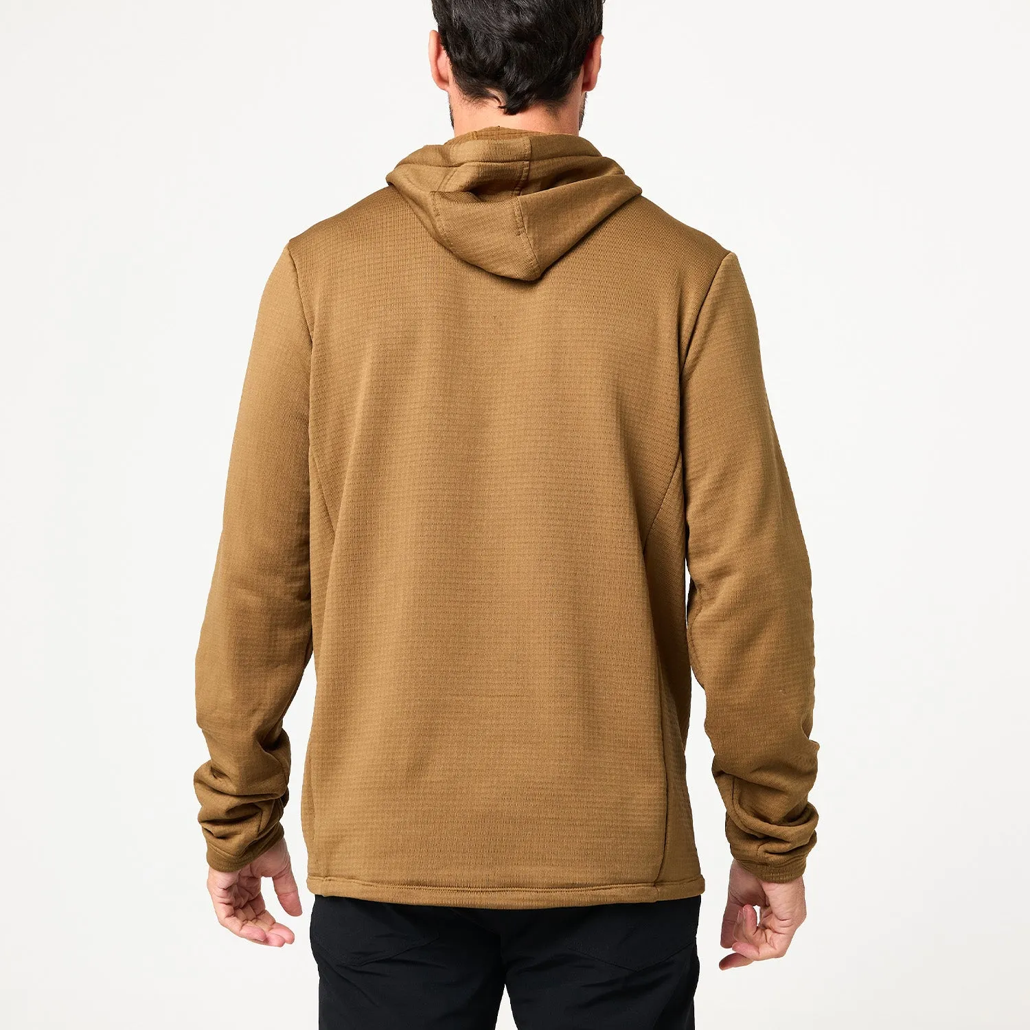 Waffle Hooded Shirt