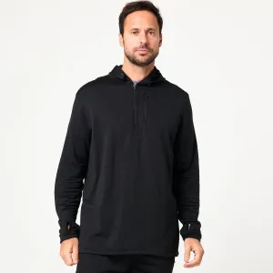 Waffle Hooded Shirt