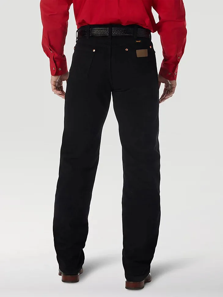 Wrangler Mens Cowboy Cut Jean Original Fit - Shadow Black